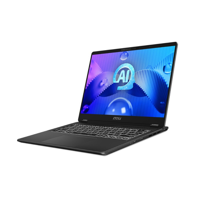 Laptop MSI Prestige 14 Al Studio (C1UDXG-058VN) (Ultra 7-155H/16GB RAM DDR5/1TB SSD/14 inch FHD+ 144hz/RTX 3050 6GB GDDR6/11 Home/Xám/Túi)
