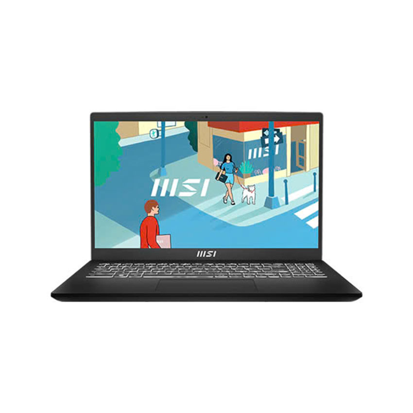 Laptop MSI Modern 15 B12MO-625VN ( i5 1235U/8GB/512GB SSD/UMA/15''6inch FHD/win11/Đen)