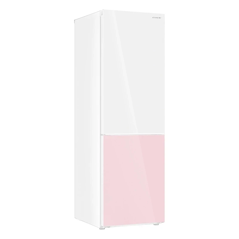 Tủ lạnh 2 cửa Bespoke Inverter 322 Lít COEX RT-4011GYP-BS (Mặt gương trắng, hồng)