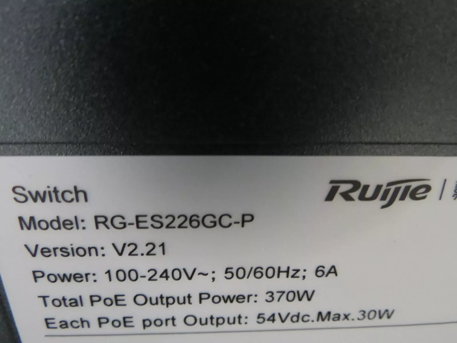 Switch POE 26 cổng RUIJIE RG-ES226GC-P