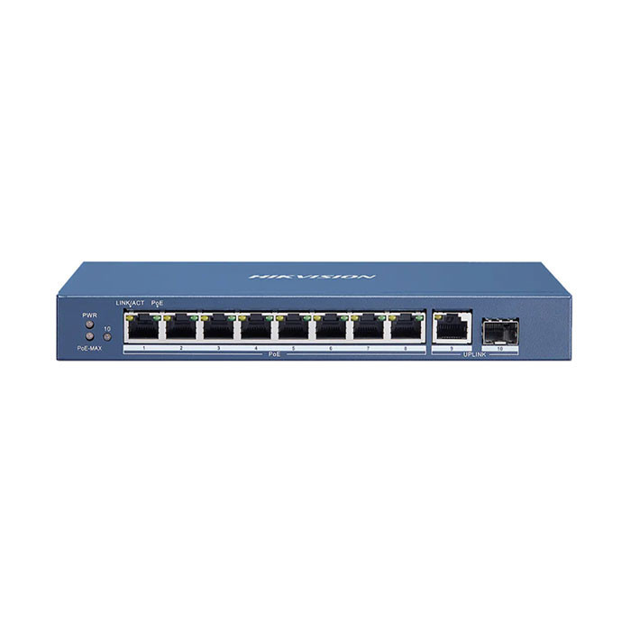 Switch POE GIGABIT 8 cổng Hikvision DS-3E0510P-E