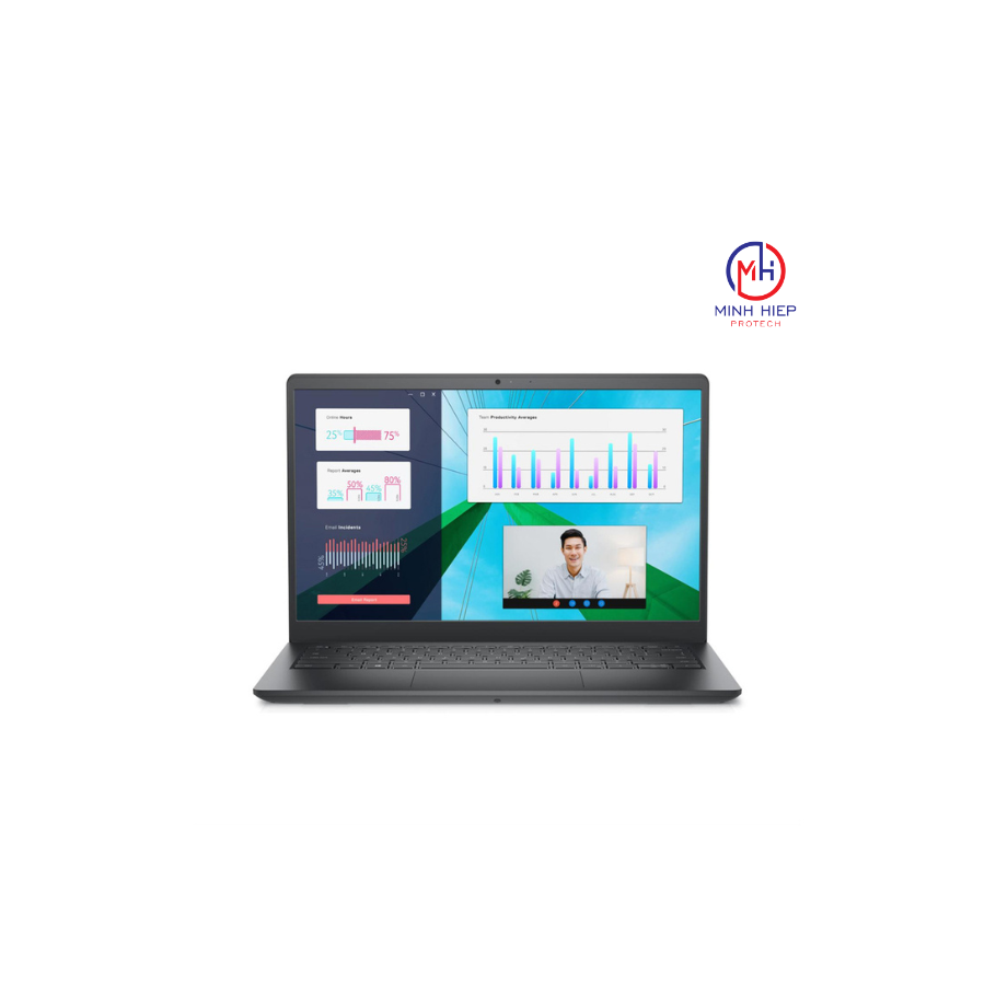 Laptop Dell Vostro 3430 (71011900) (i5 1335U 8GB RAM/512GB SSD/ 14.0FHD/Win11/Xám)