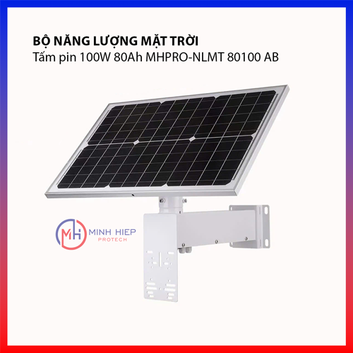 Bộ năng lượng mặt trời tấm pin 100W 80Ah MHPRO-NLMT 80100 AB