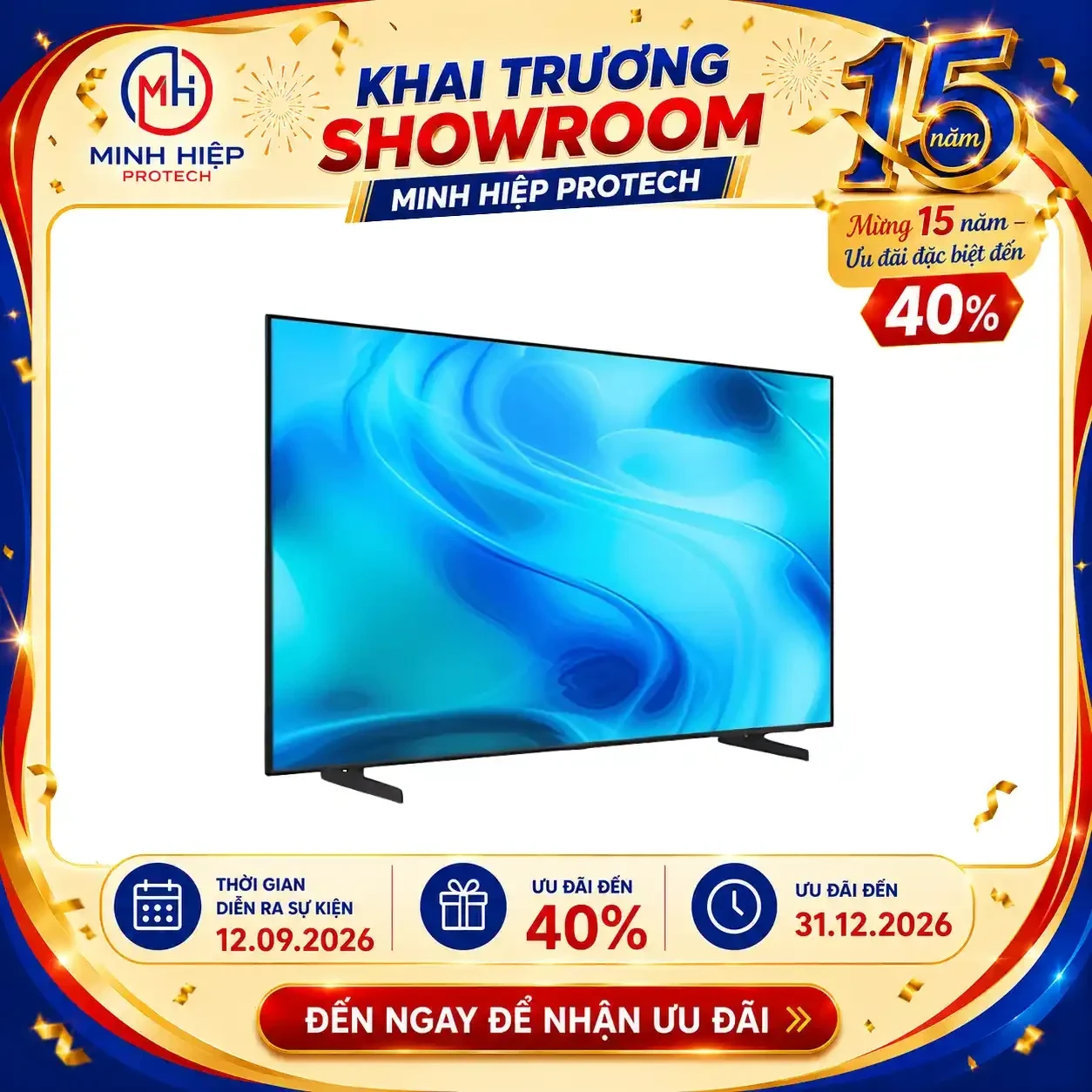 UA65U8500H - TV Samsung 65-inch 4K 8500H 50Hz  - 2026