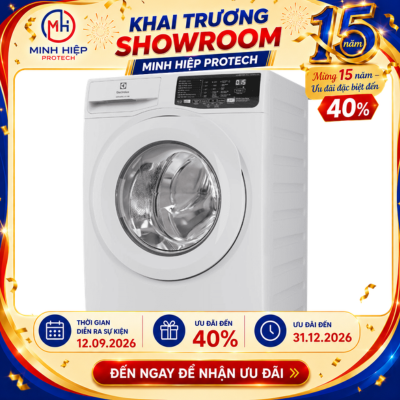 Máy giặt Electrolux 10kg cửa trước inverter EWF1025DQWB