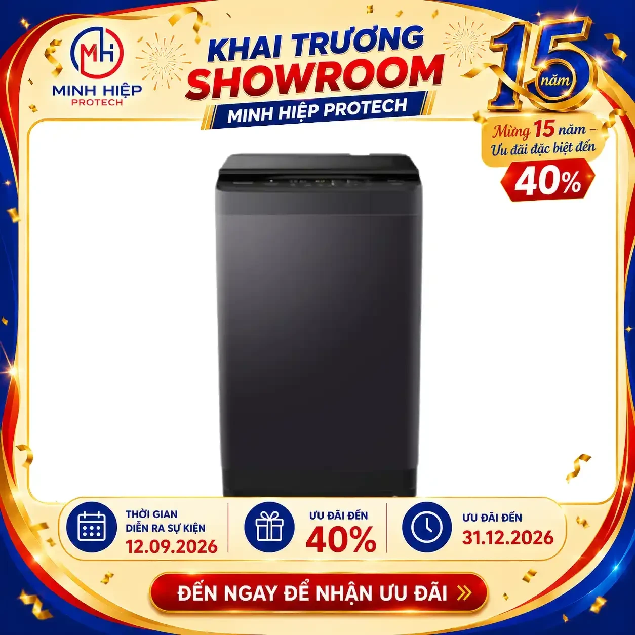Máy giặt Panasonic 10kg cửa trên NA-F10S10BRV