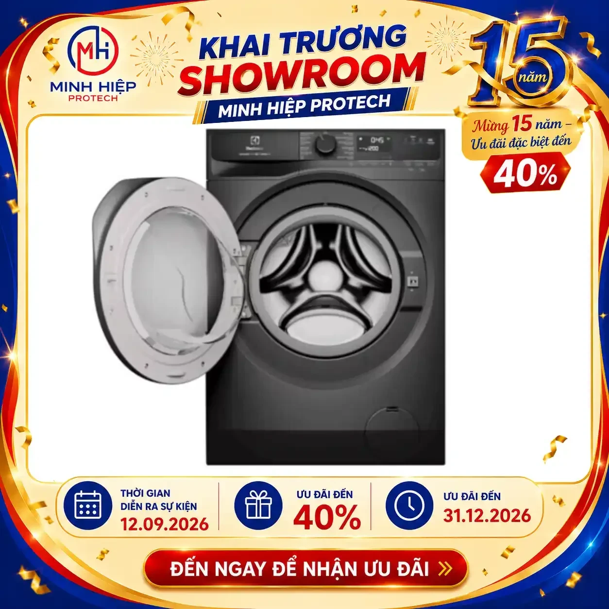 Máy giặt Electrolux EWF9023P5SC