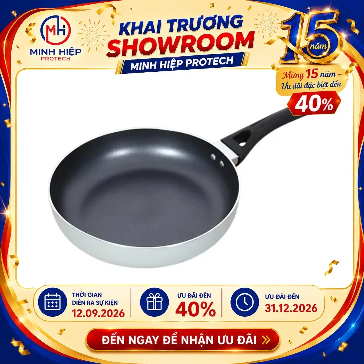 Chảo đáy từ SM0388 Smartcook 20cm