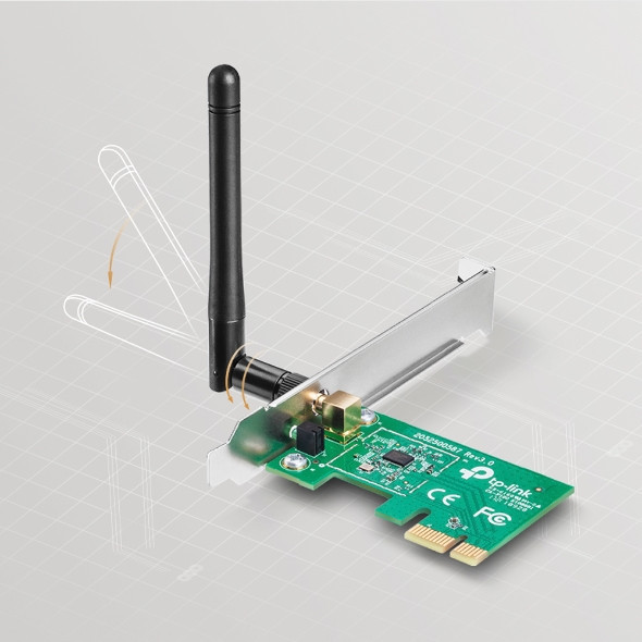 TL-WN781ND Card mạng PCI Express Wi-Fi 150Mbps Cho PC