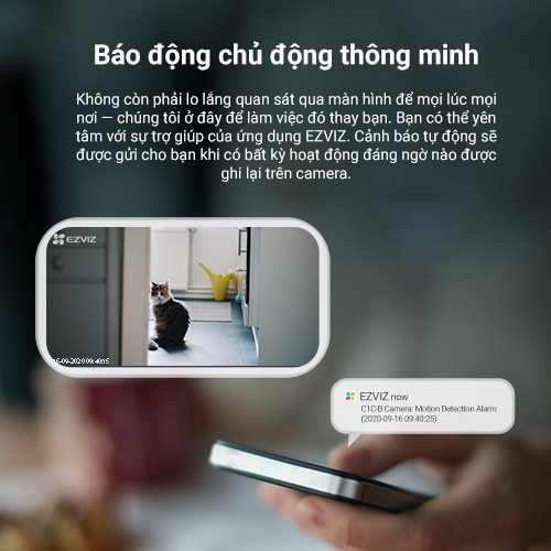 Camera wifi Ezviz C1C-B đàm thoại 2 chiều