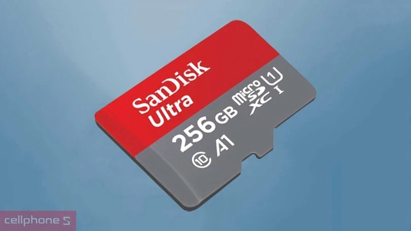 Thẻ nhớ MicroSDXC Sandisk Ultra A1 256GB 150MB/s - Thẻ nhớ camera an ninh