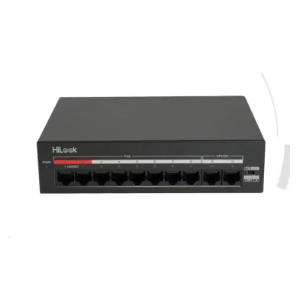 Switch PoE 8 ports 10/100M Hilook DS-3E0110MP-60