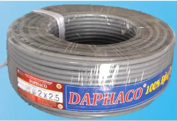 Dây Cadisun 2 ruột mềm VCTFK 2x2.5mm2, Dây điện Cadisun 2x2.5mm2