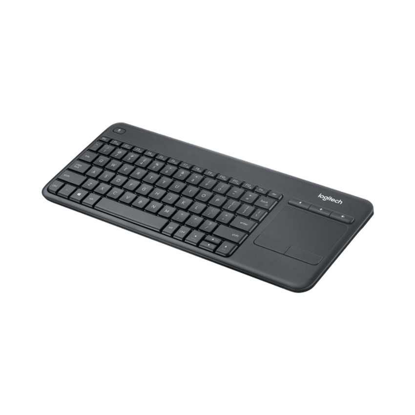 Bàn phím không dây Logitech K400 Plus đen (USB/PinAA)