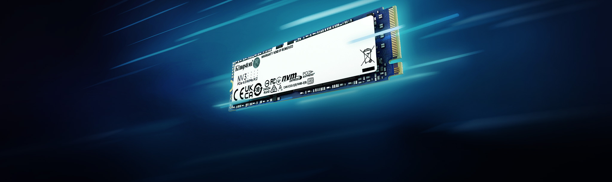 SSD Kingston NV3 1TB M.2 PCIe Gen4 x4 NVMe SNV3S/1000G